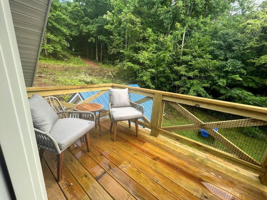 Riverside Relaxer W/Hot Tub+Fire Pit +Wifi & View Franklin Eksteriør billede